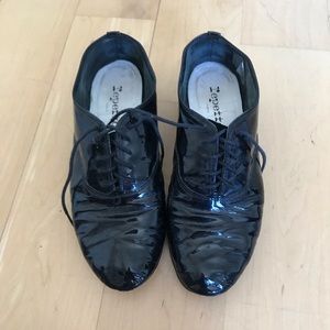 Repetto black patent leather Oxford